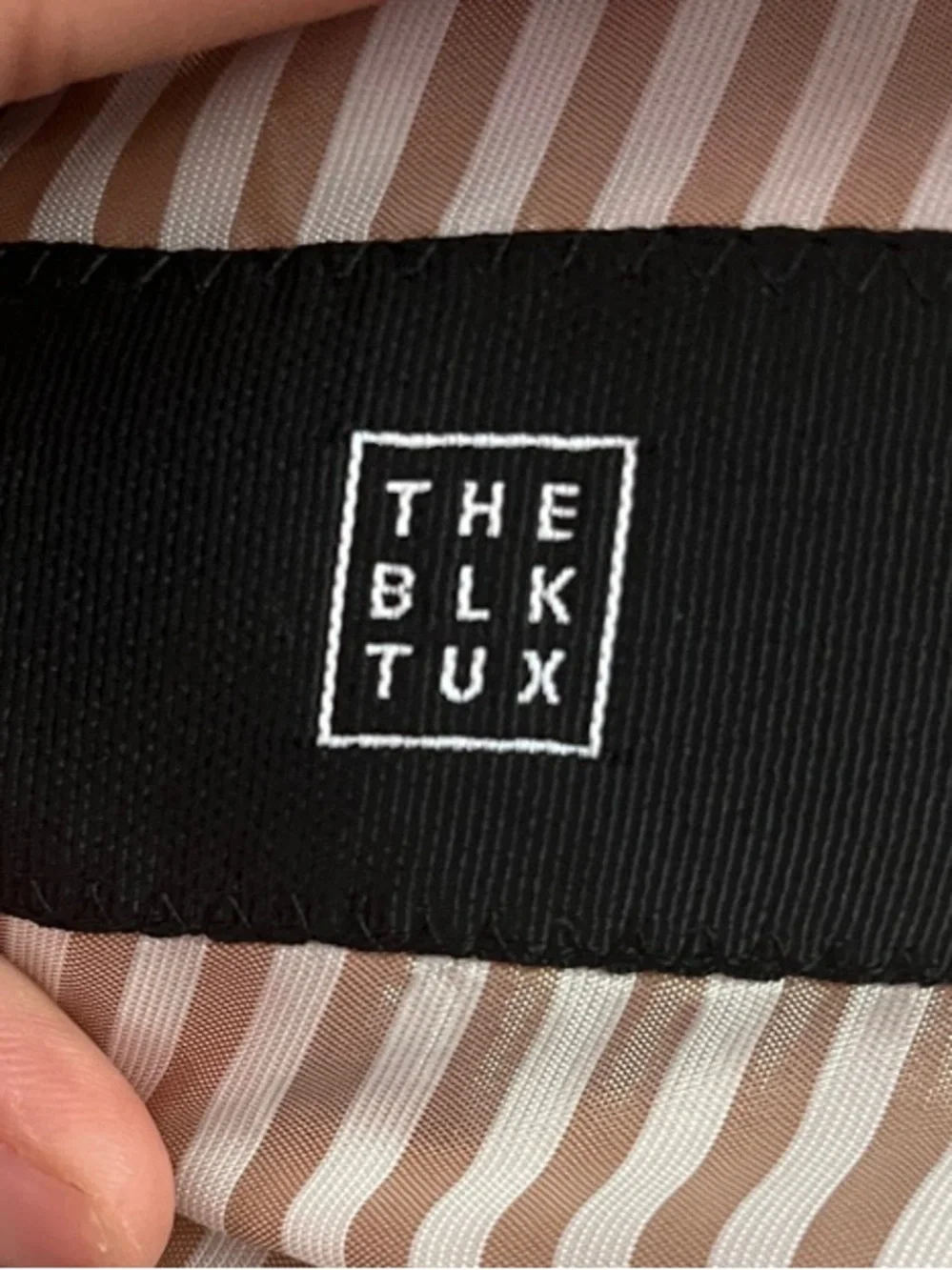 The Black TUX Beige Suit Jacket